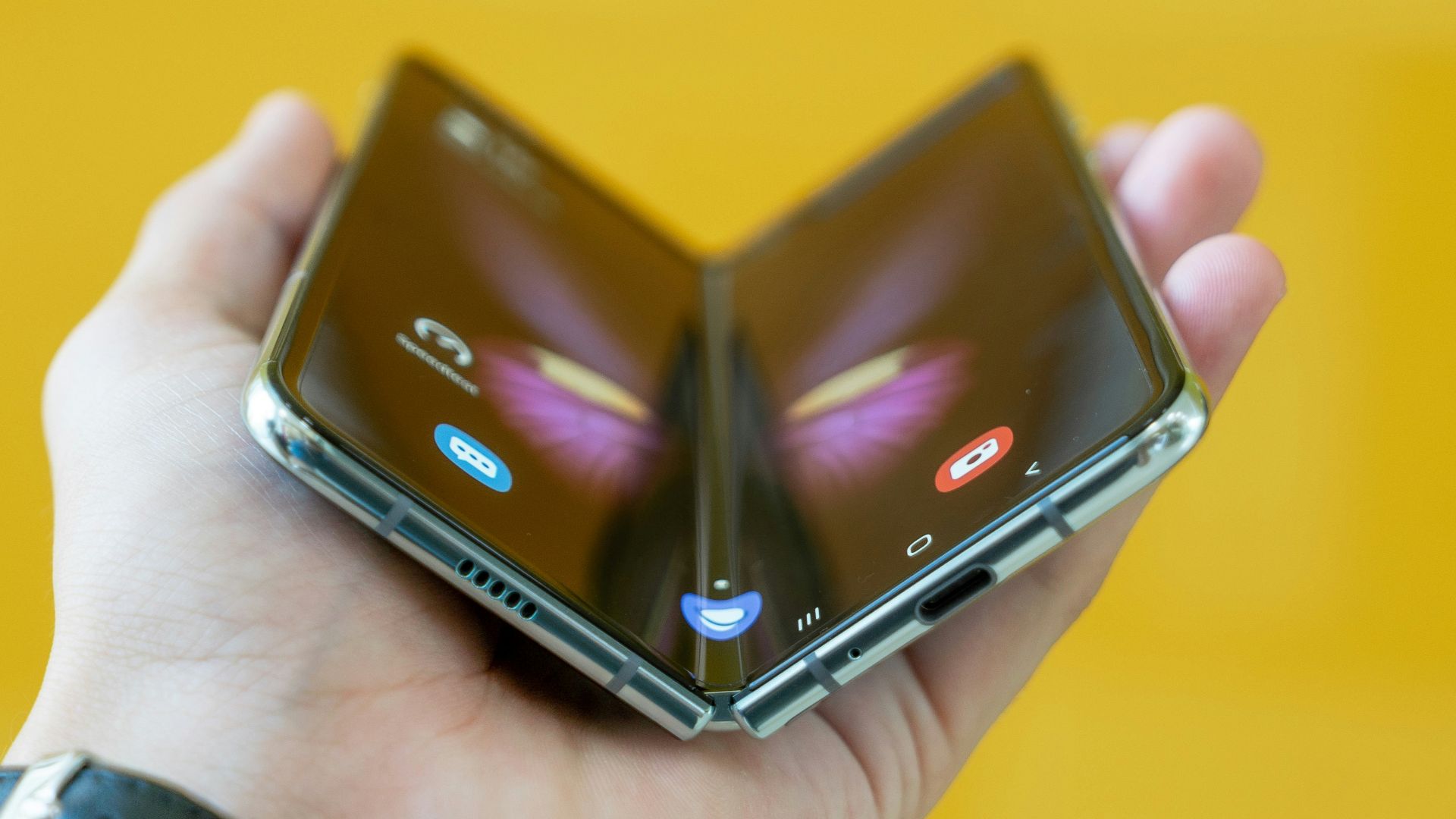 person holding black phone