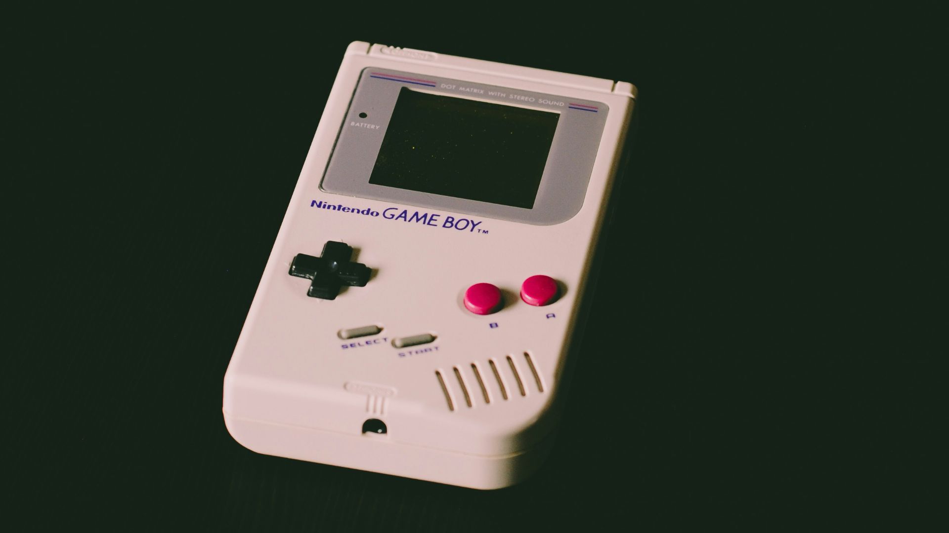 turned off Nintendo Game Boy