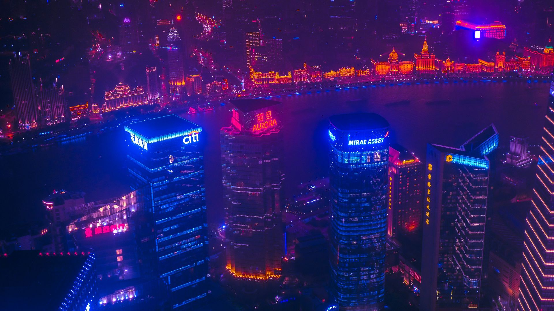 high-angle photography of city during nighttime