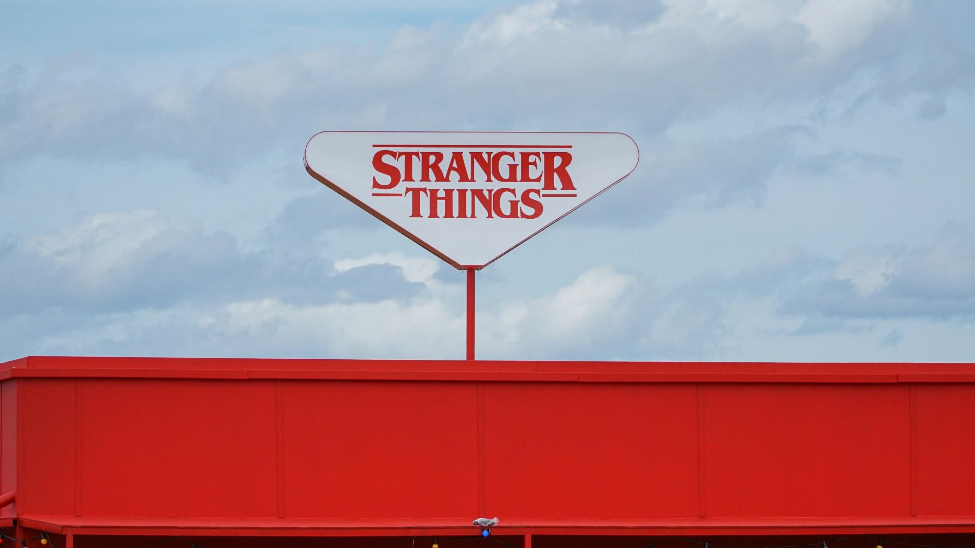 Stranger Things signage