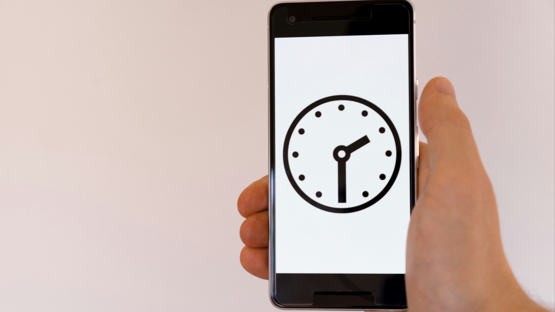 person holding black android smartphone