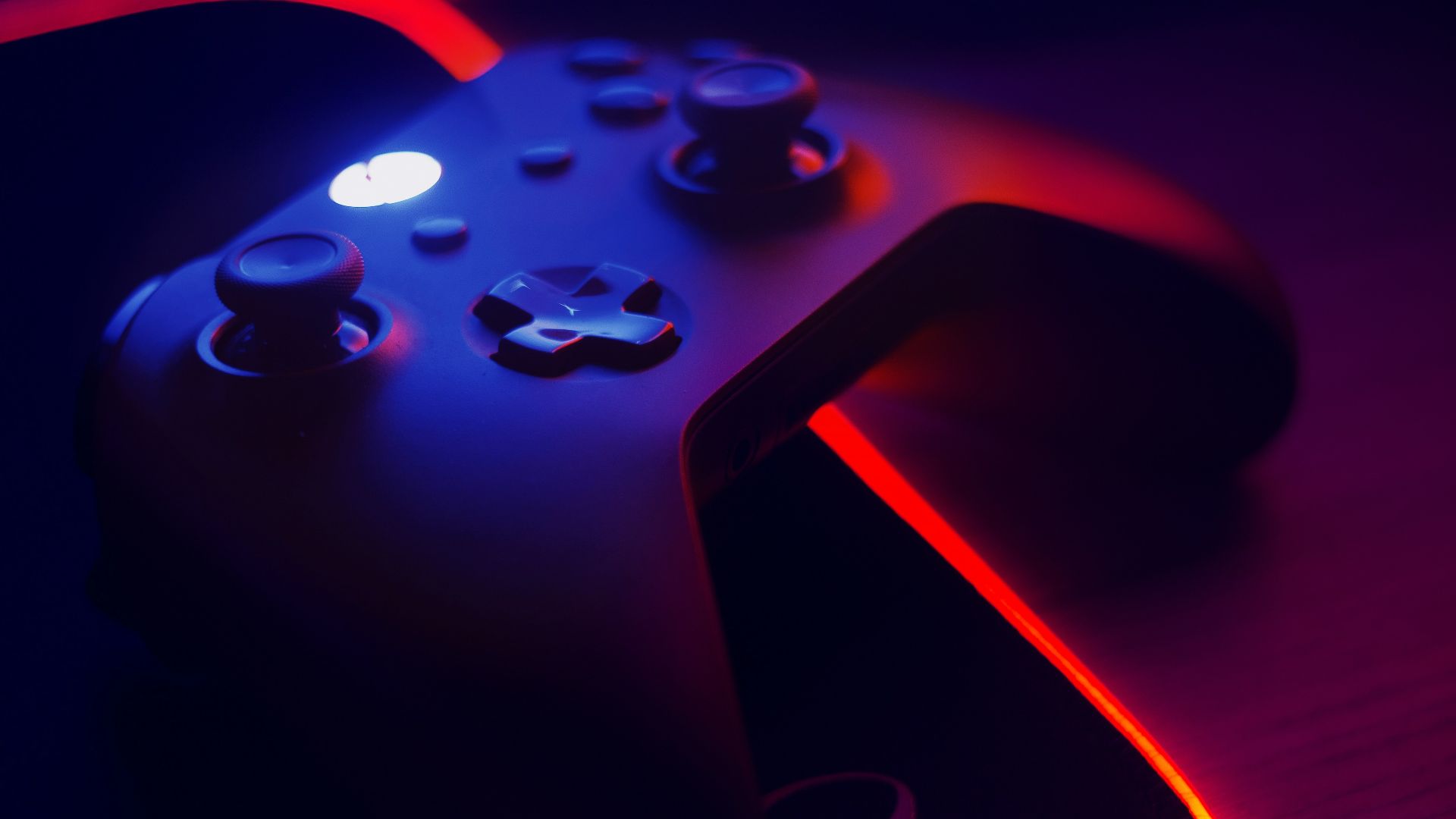 black xbox one game controller