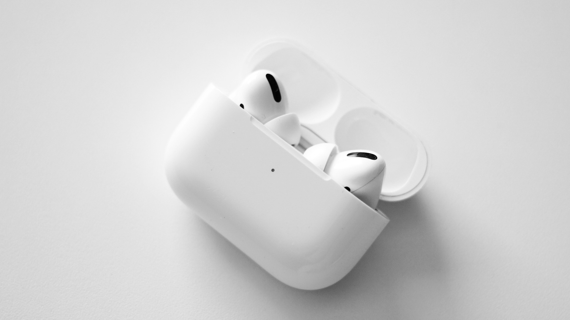 a white object with a hole in it