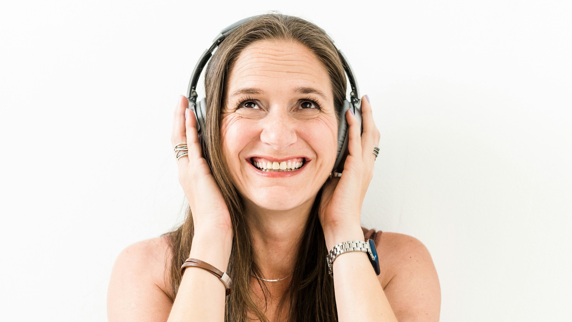 a woman talking on the phone