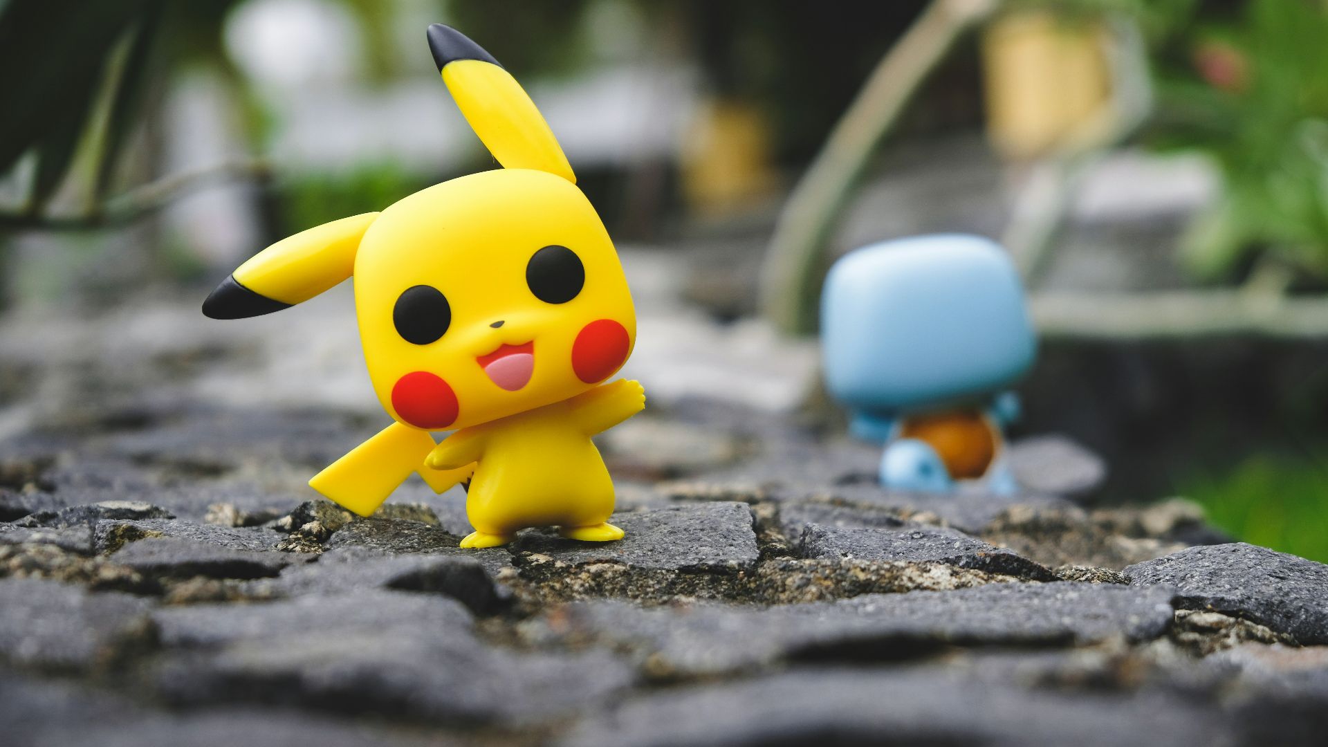 yellow and white pokemon character toy