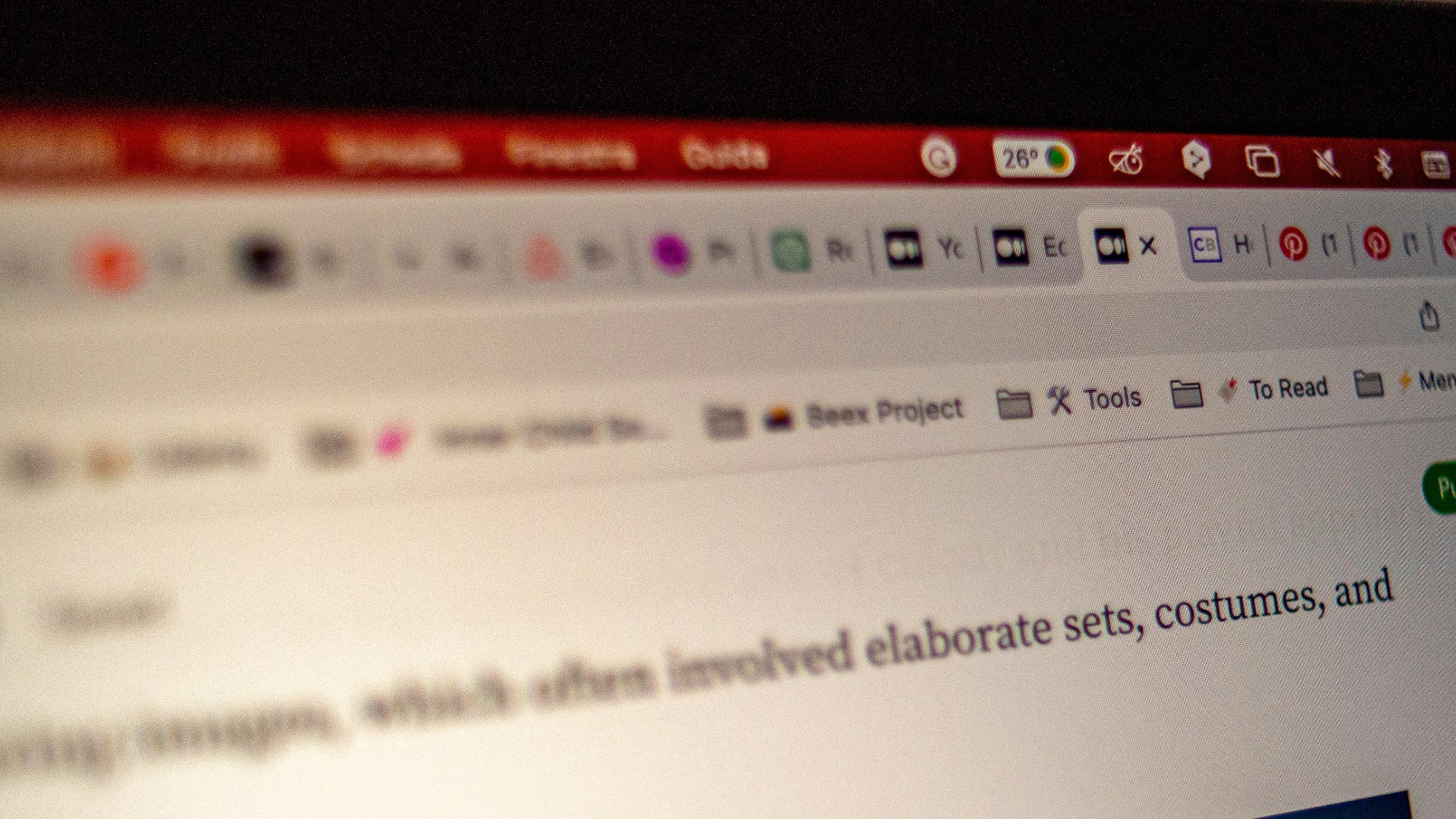 a computer screen with a picture of a woman on it