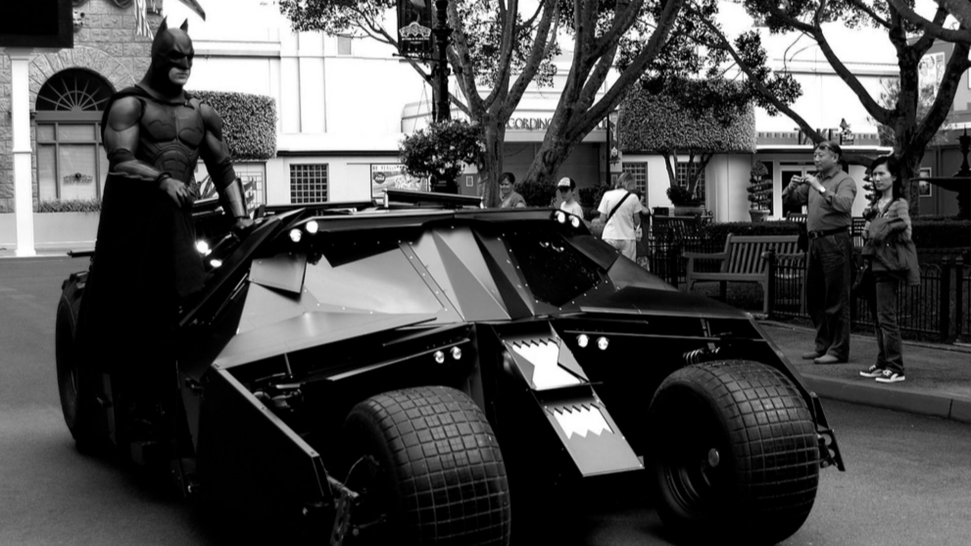 File:Batman with his new Batmobile (2445955296).jpg