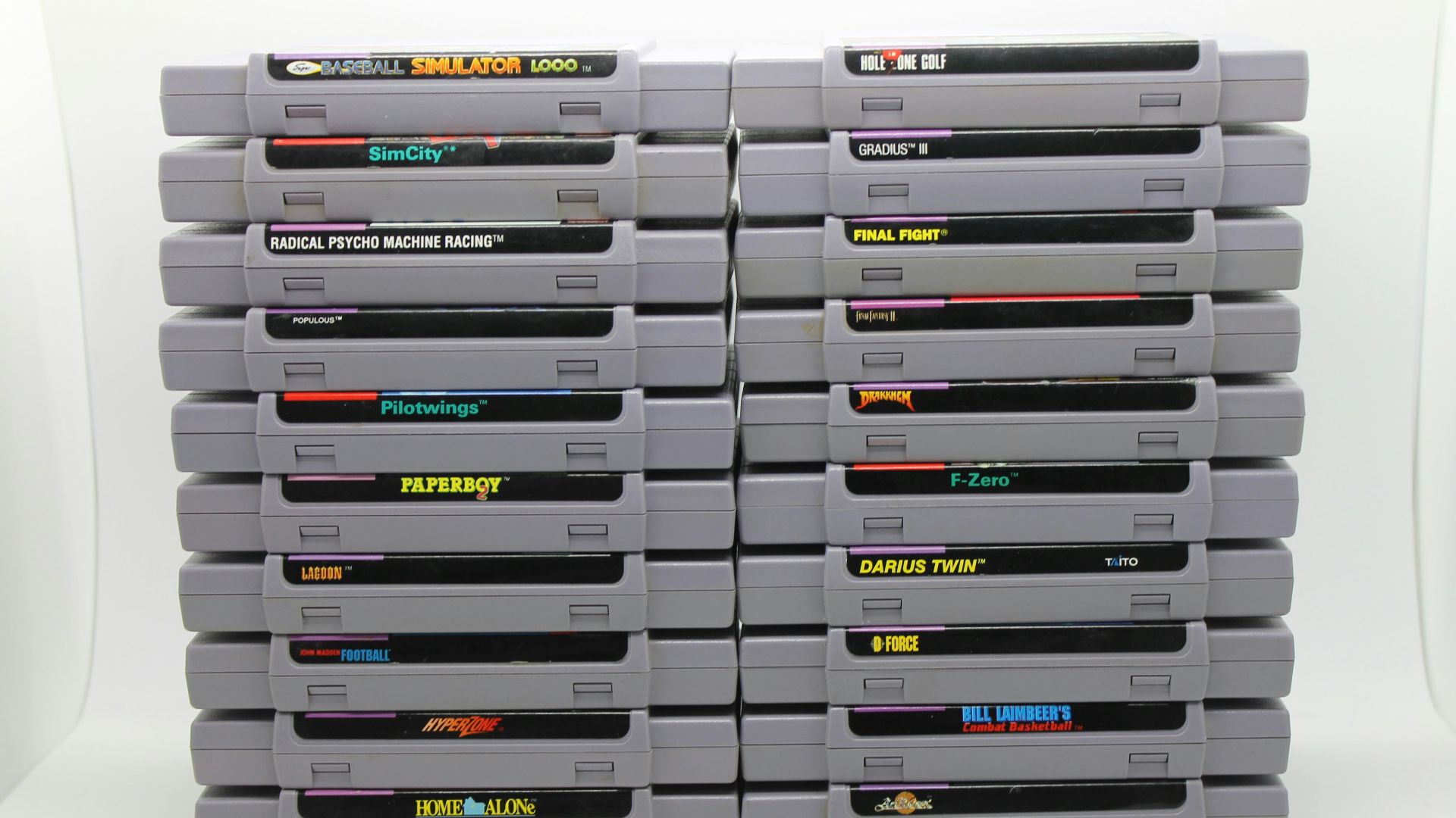 a computer screen with many boxes