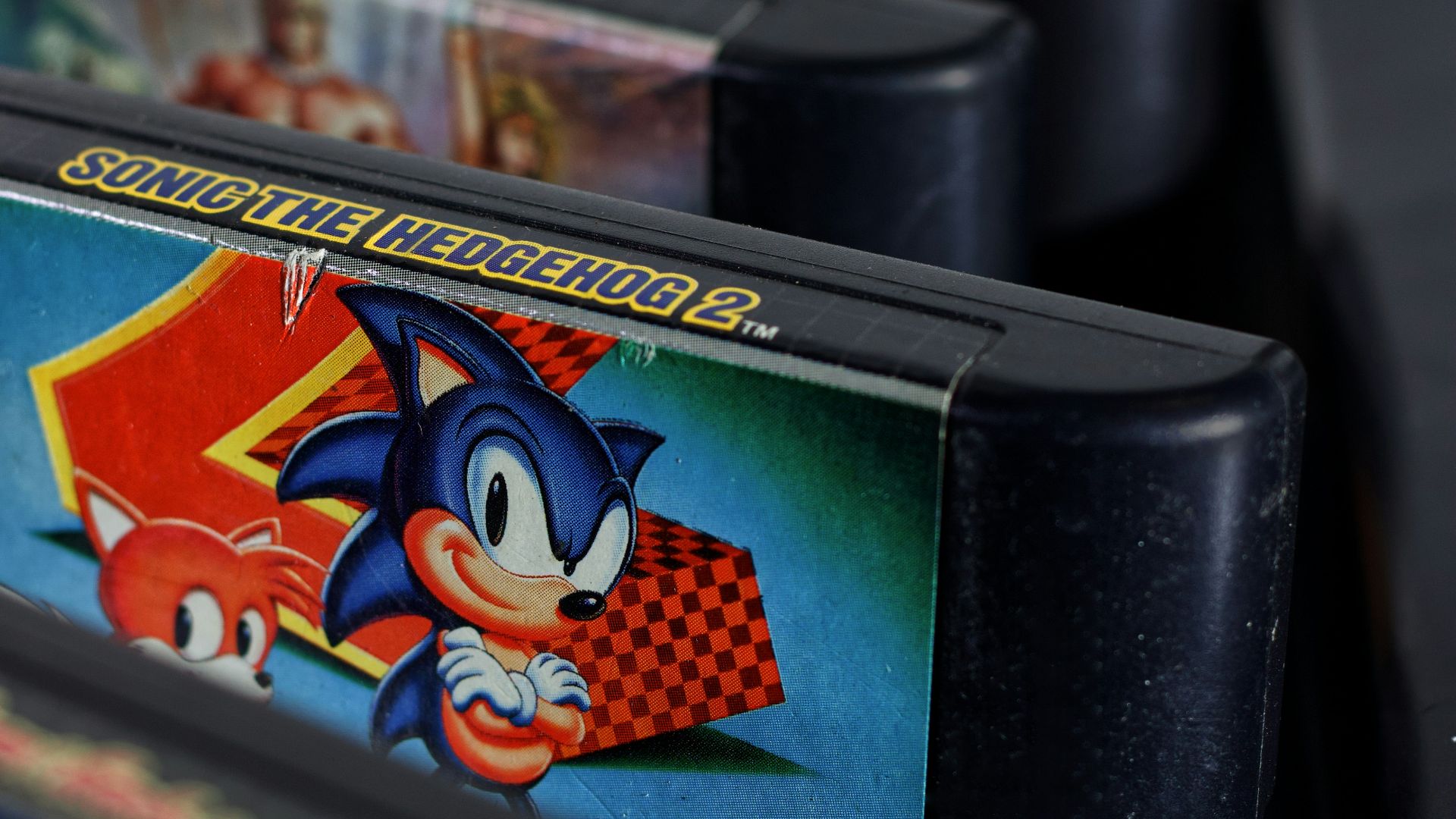 blue and black labeled box