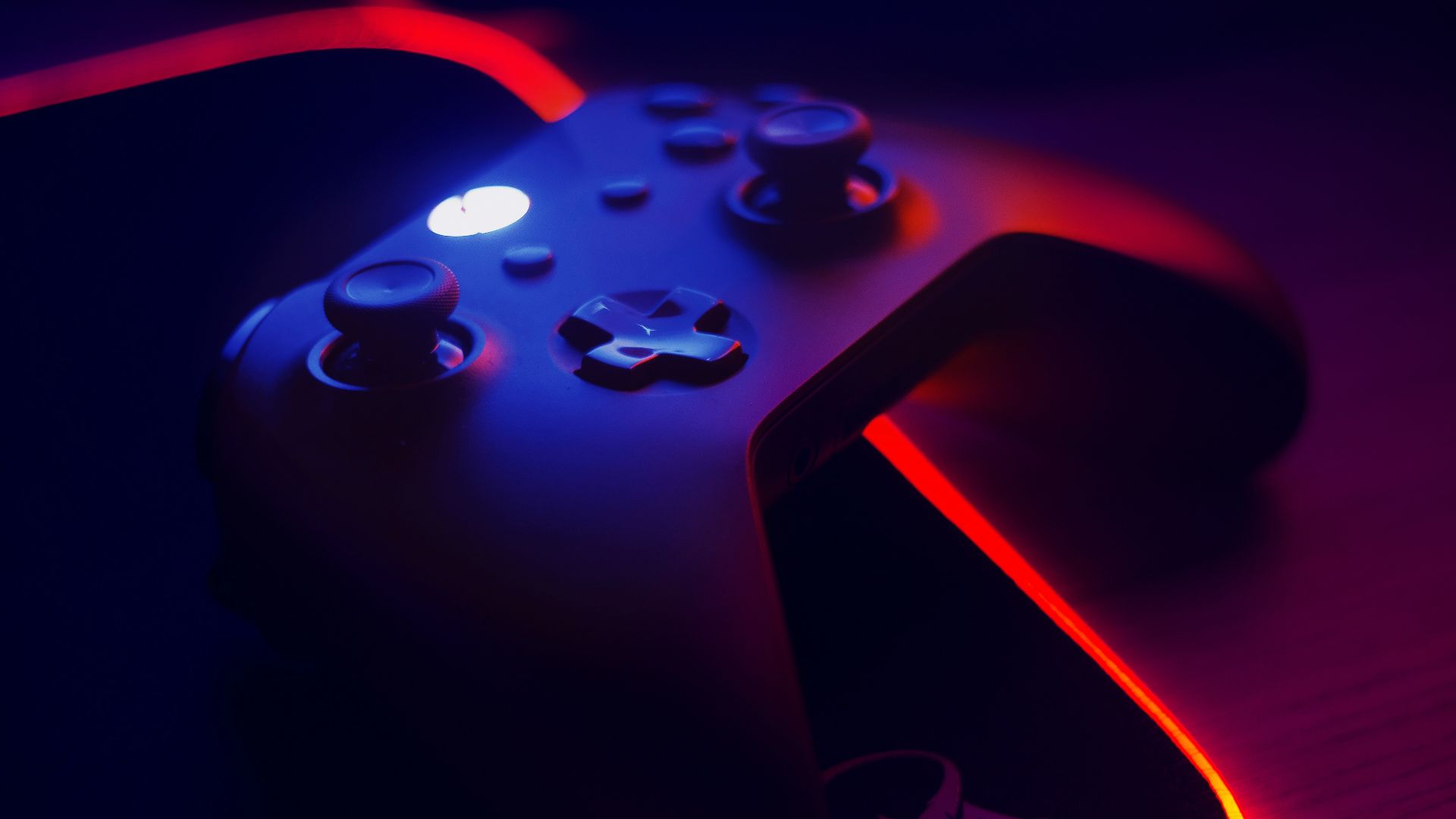 black xbox one game controller