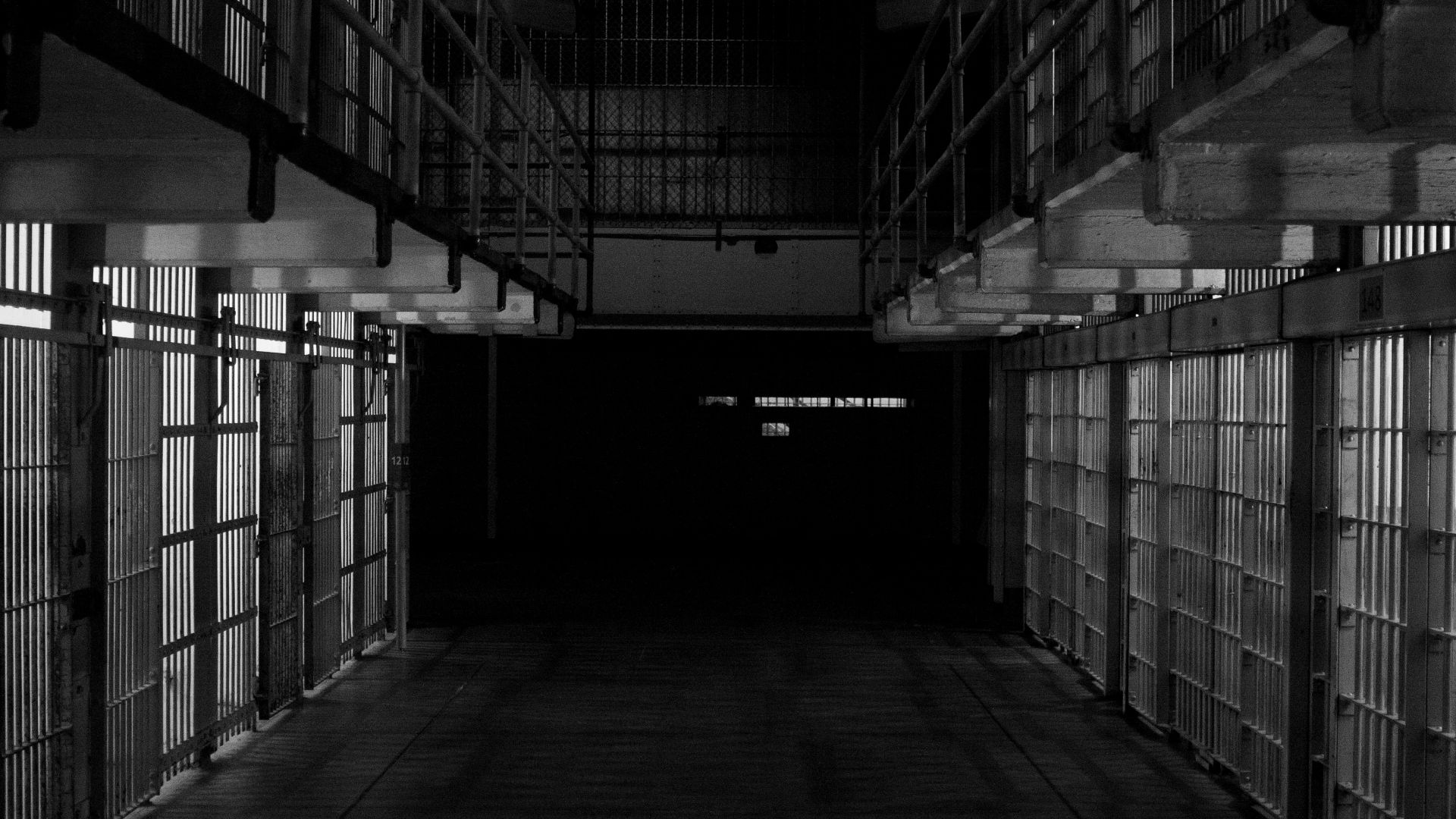 empty prisoner cell