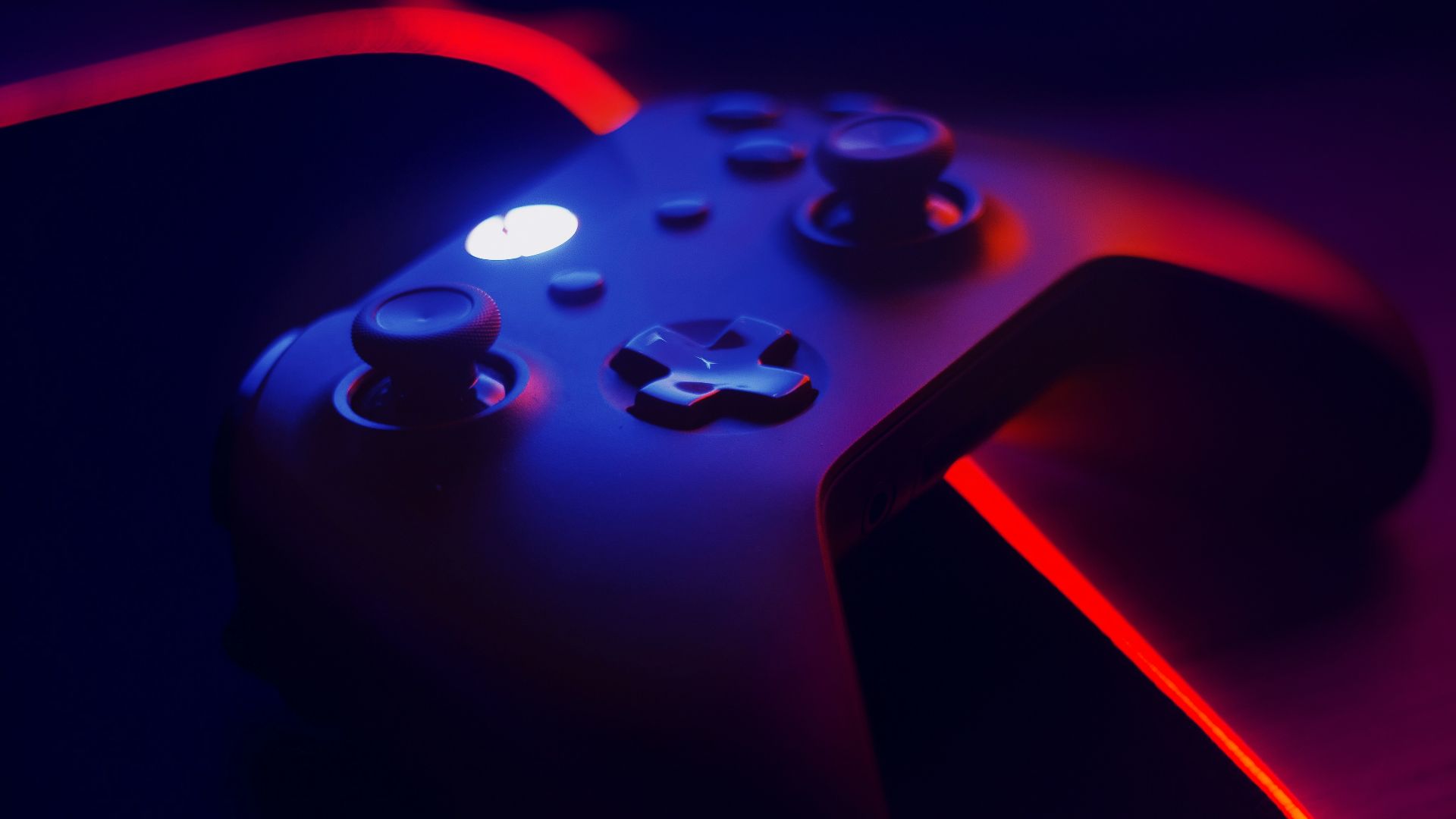 black xbox one game controller