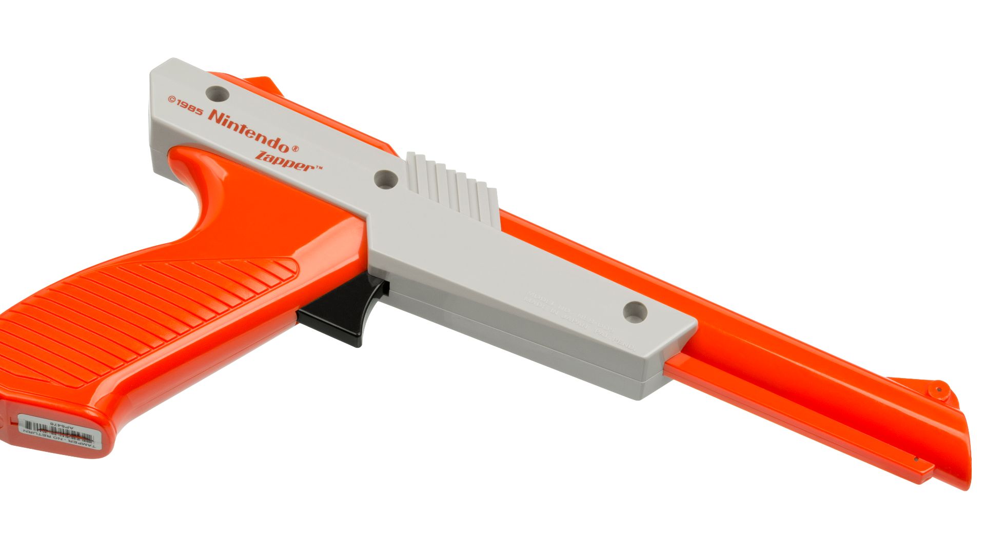 File:Nintendo-Entertainment-System-NES-Zapper-Orange-R.jpg