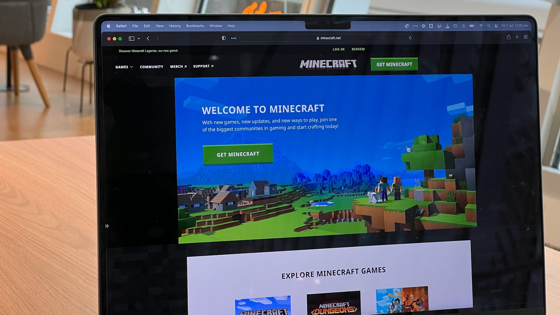 graphical user interface, website