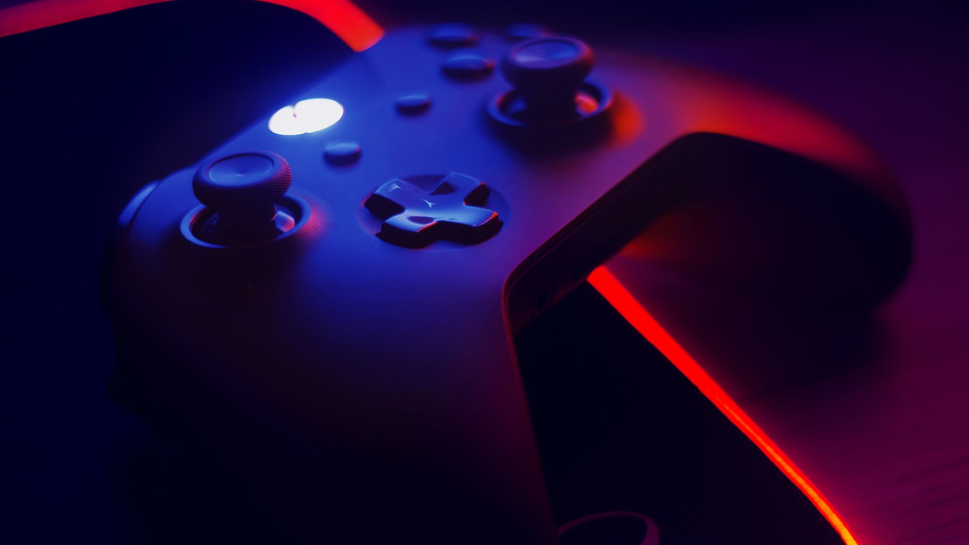 black xbox one game controller