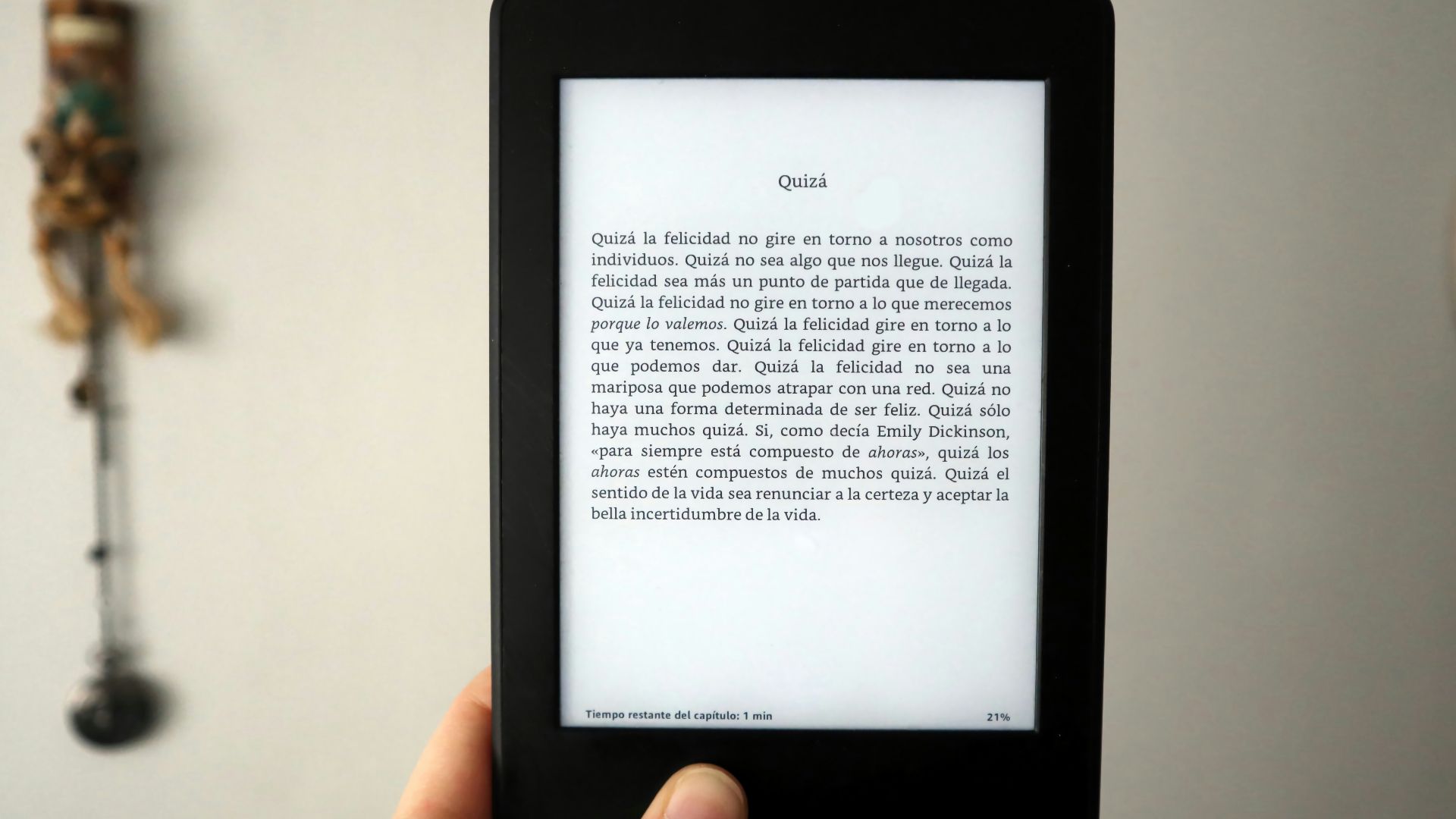 black amazon e book reader