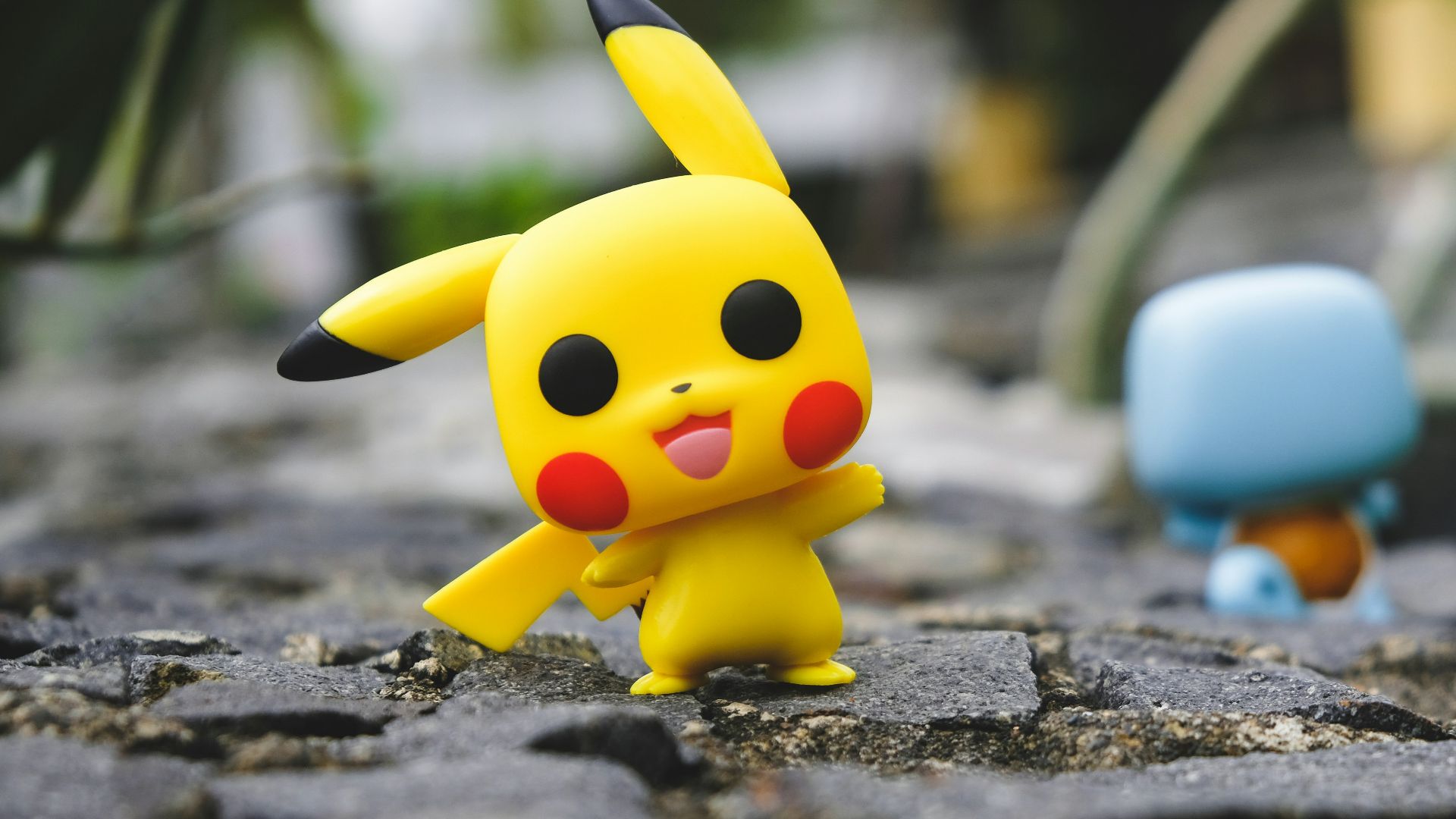 yellow and white pokemon character toy