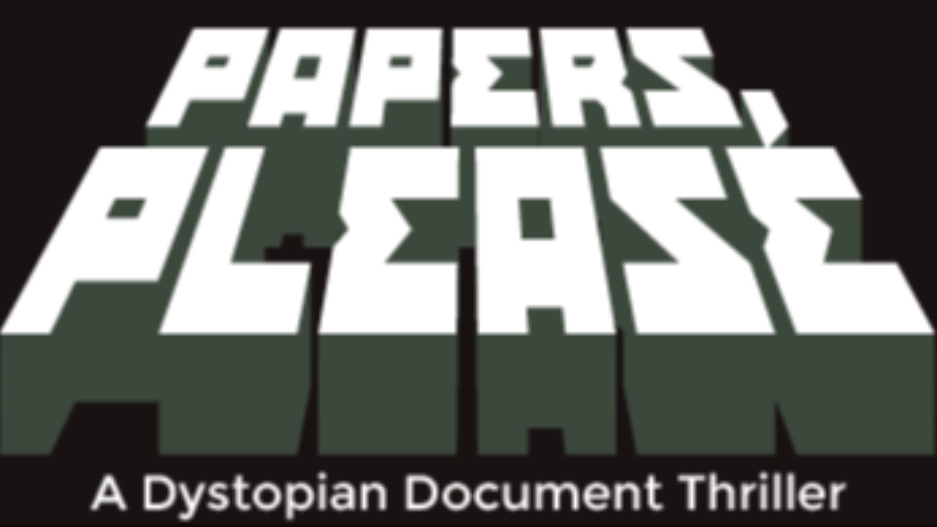 File:Papers Please - Title Logo.png