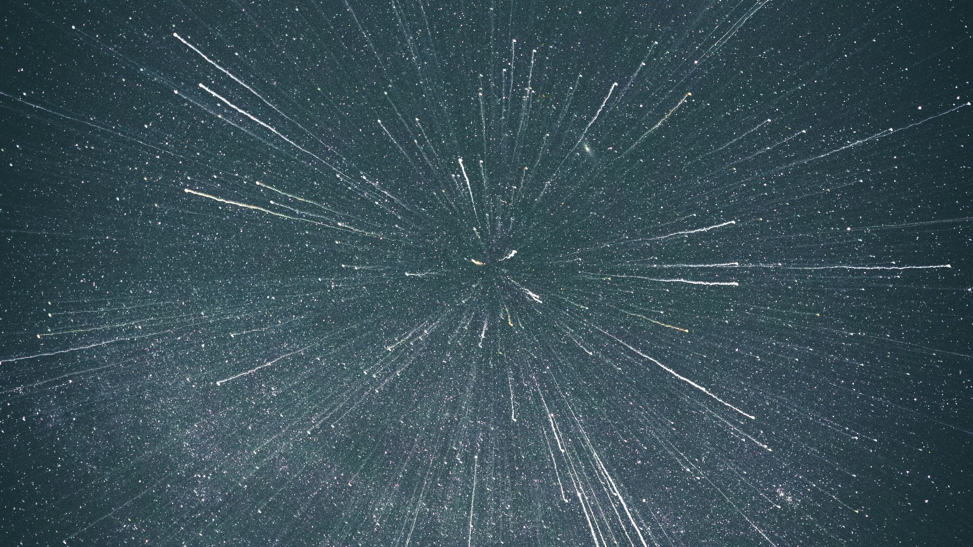 timelapse photography of warped lines