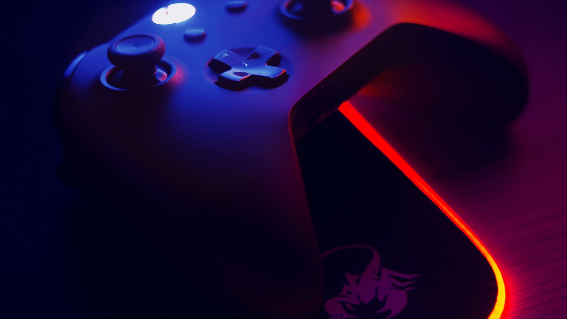 black xbox one game controller