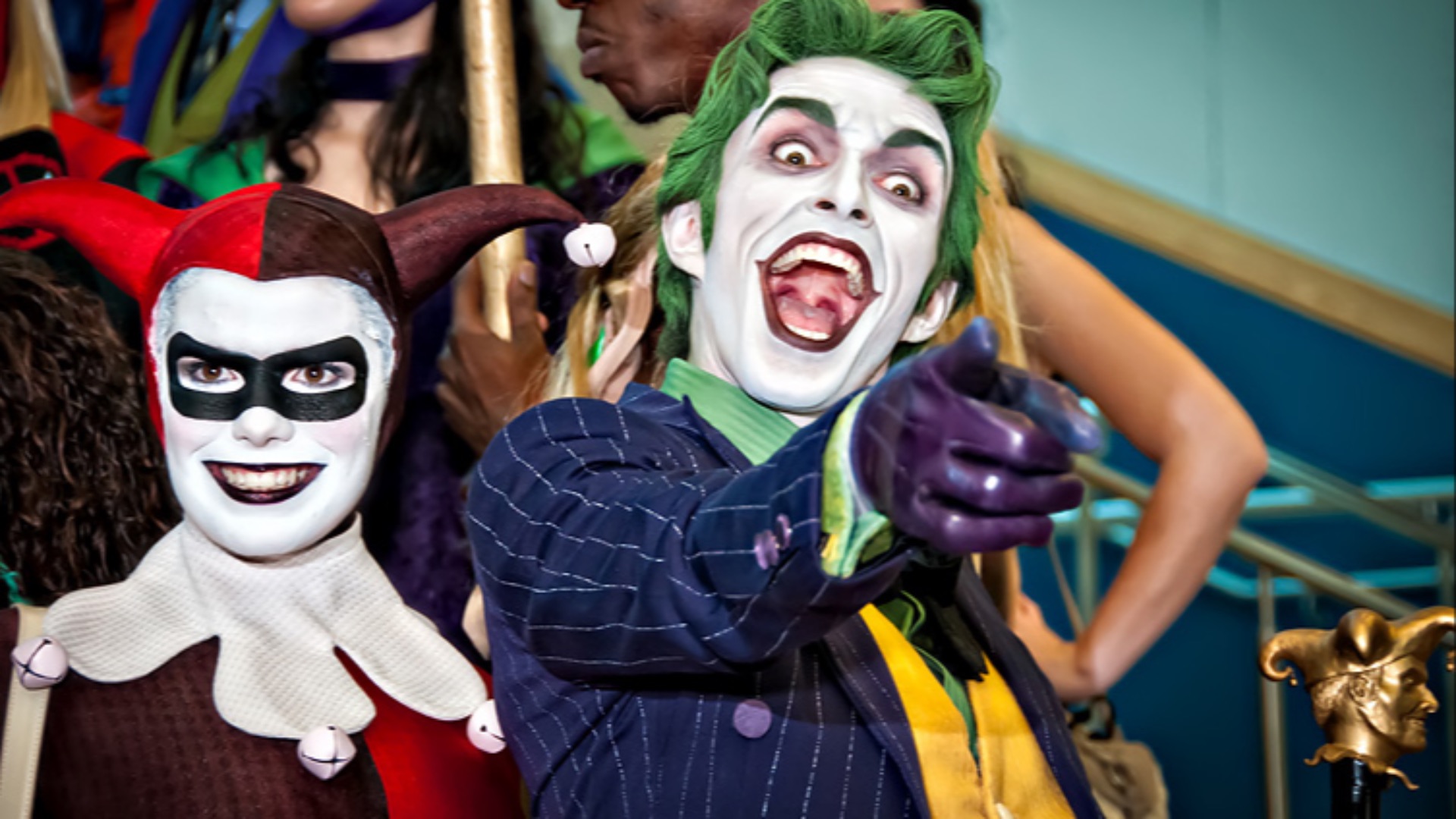 File:Big Wow 2013 - Harley Quinn & The Joker (8845880658).jpg
