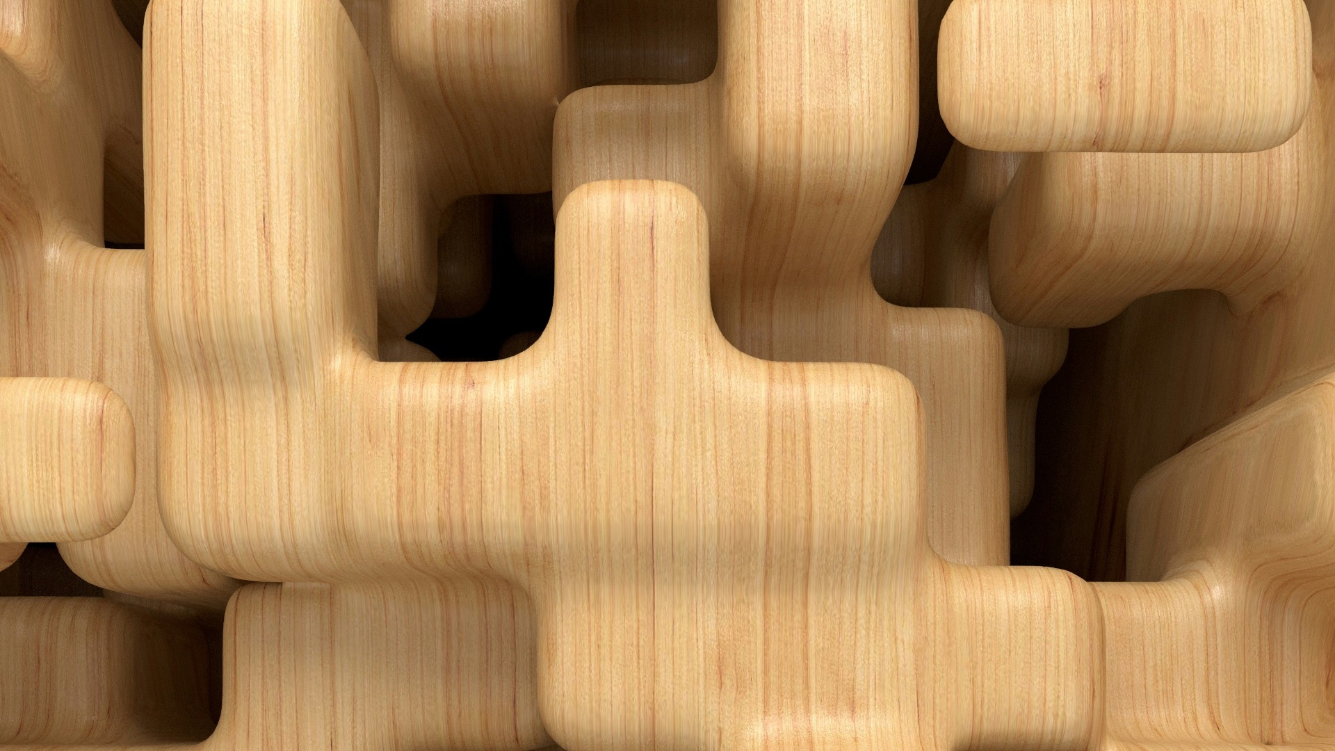 brown wooden puzzle game board