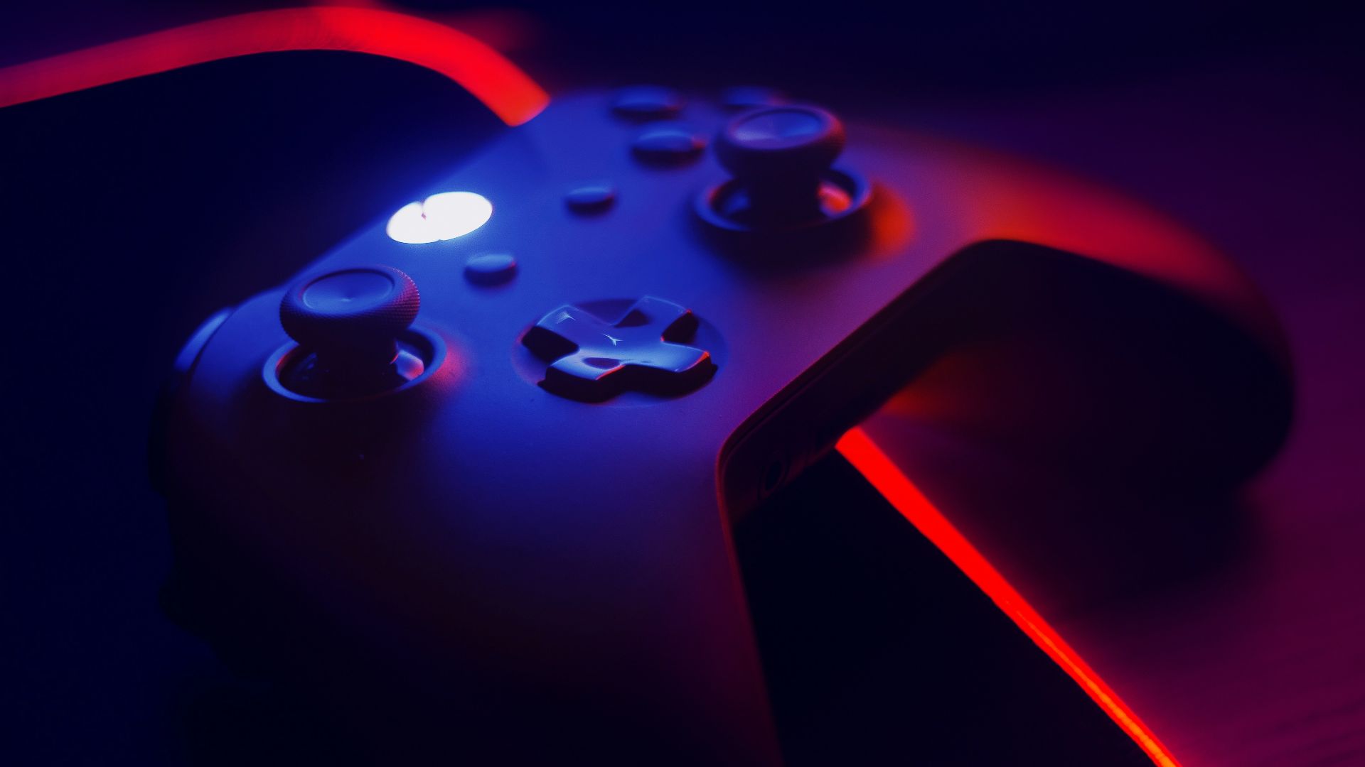 black xbox one game controller