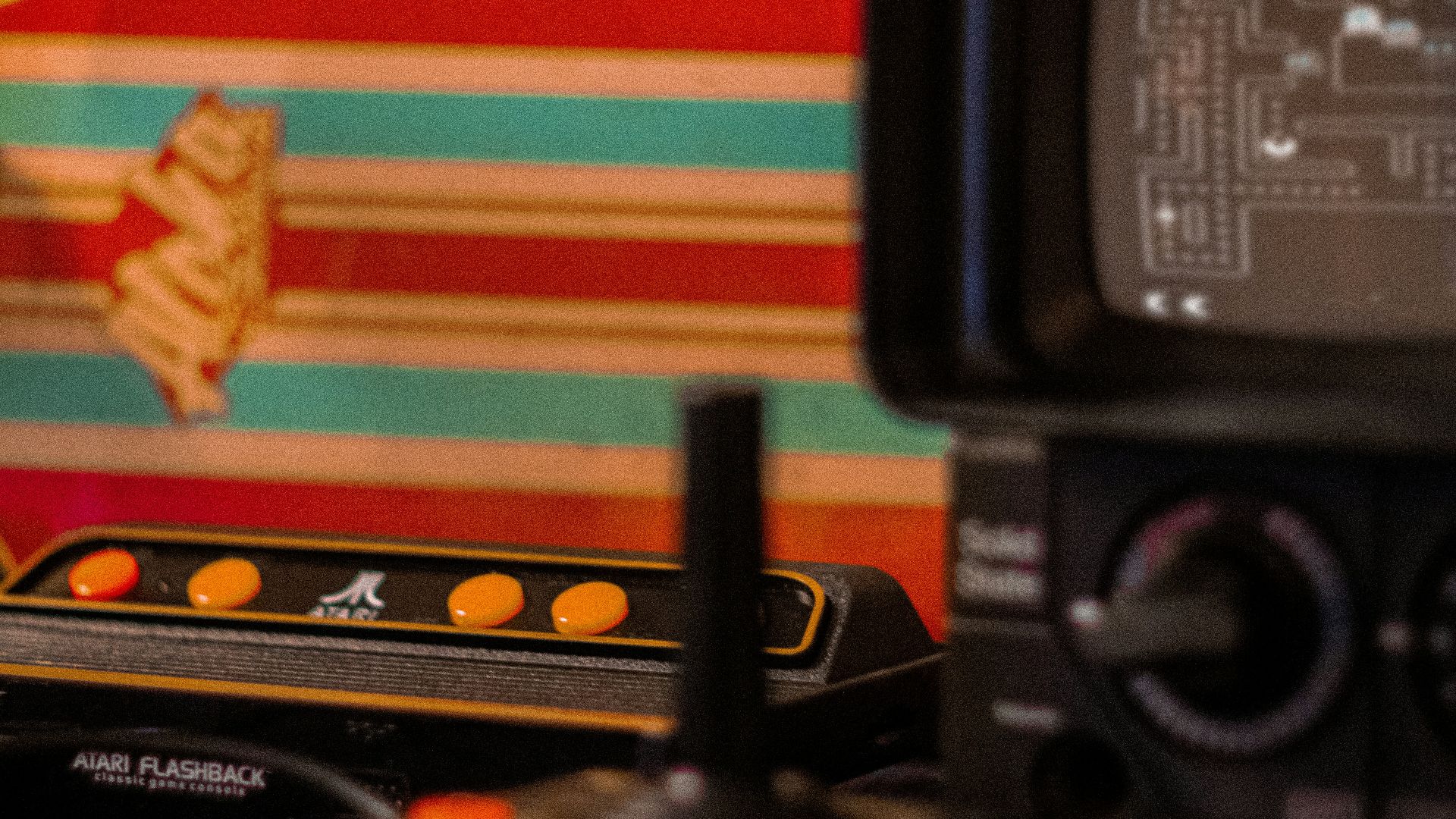 black and red electronic device