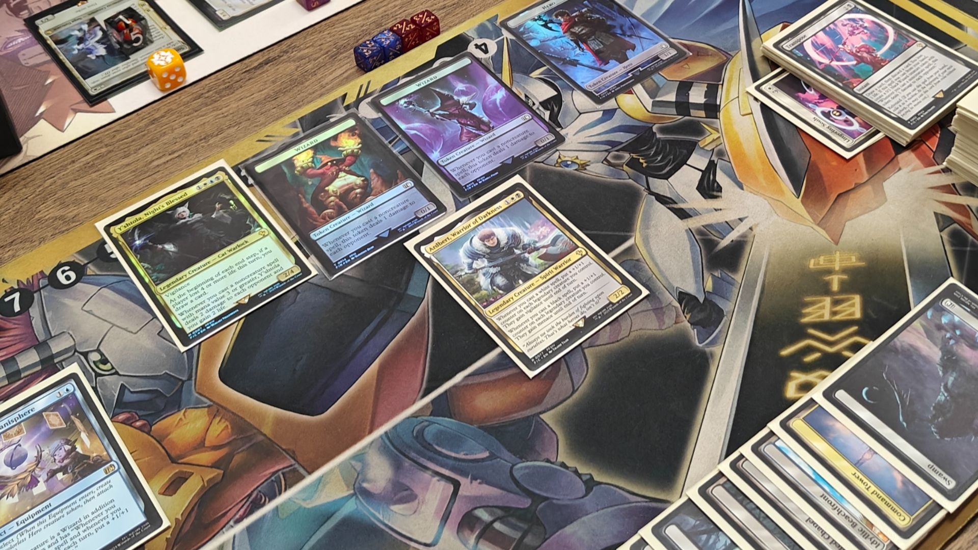 File:Magic the Gathering Commander battlefield example.jpg