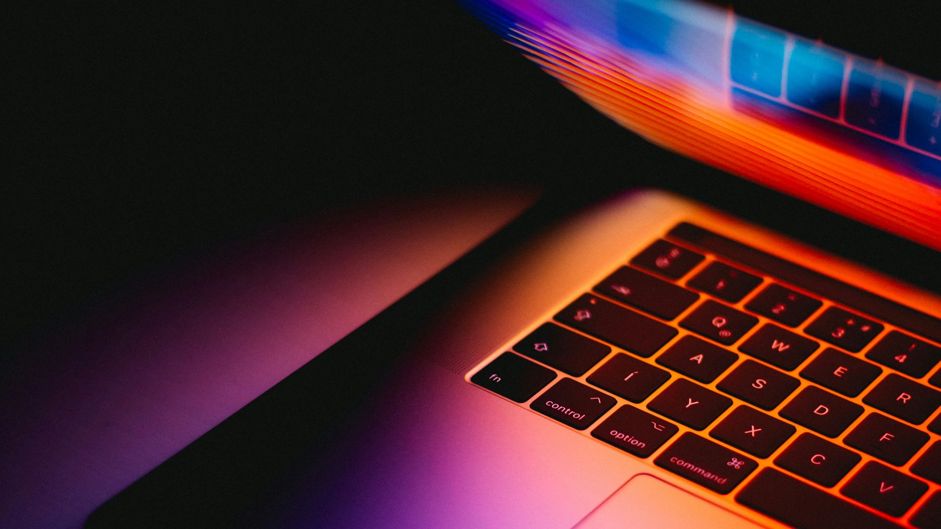 MacBook Pro turned on