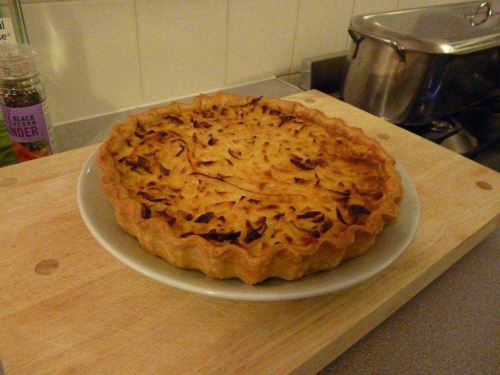 Tarte Cévenole À L'oignon Doux