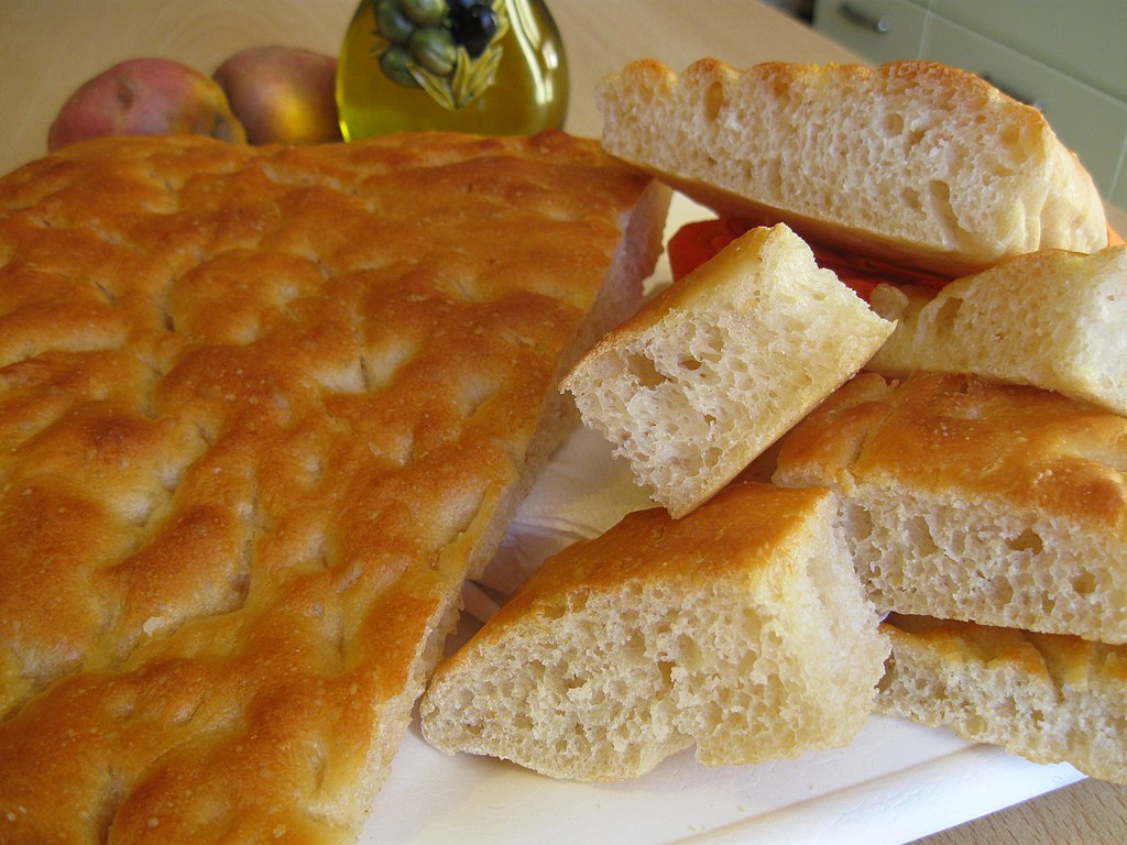 Focaccia O Schiacciata Di Patate