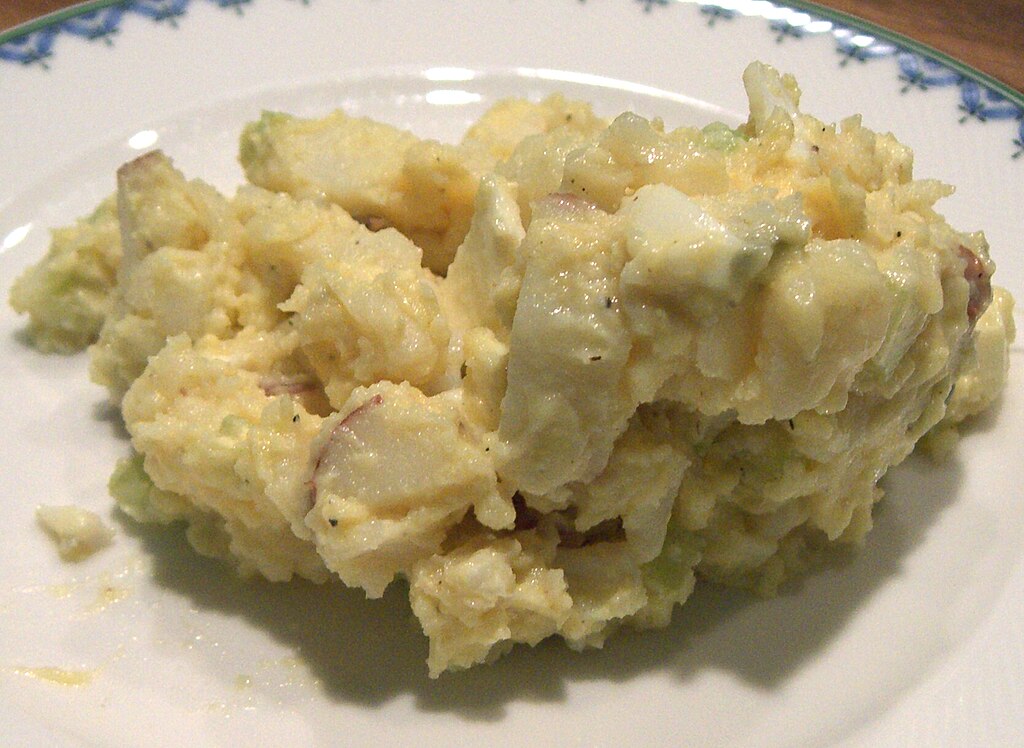 Potato Salad With Egg And Mayonnaise