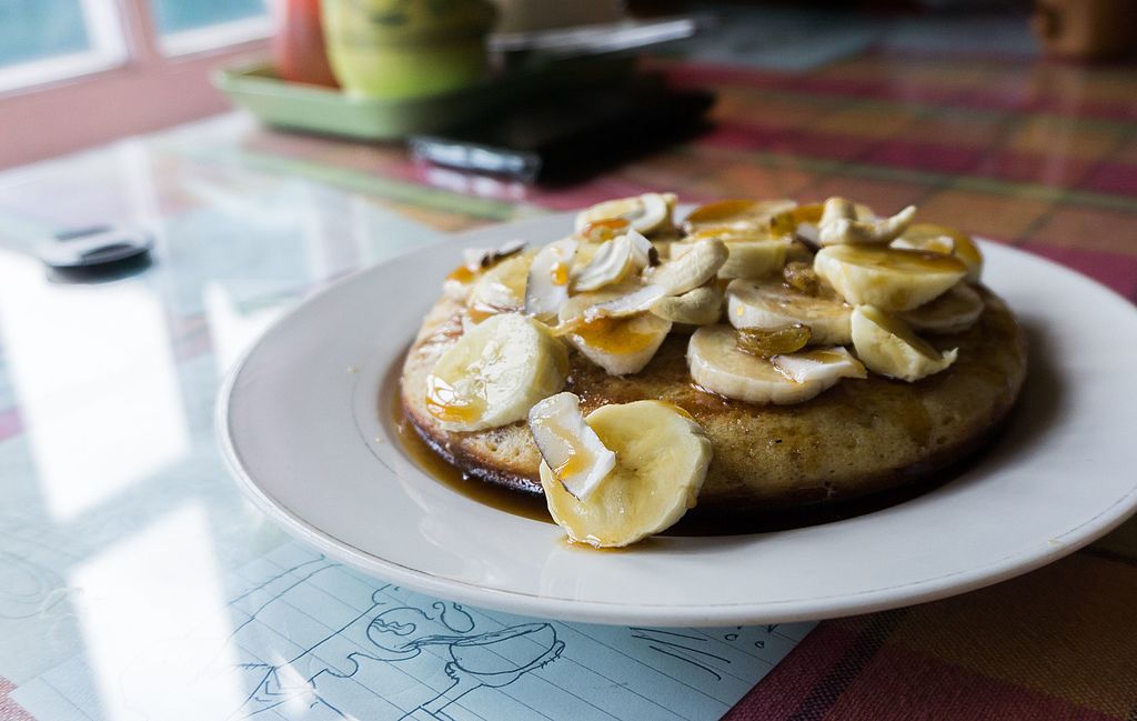 Banana Chocolate Pancake