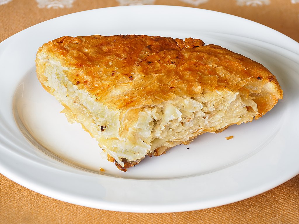 Meat Burek (Gak Bakery, Belgrade, Serbia)