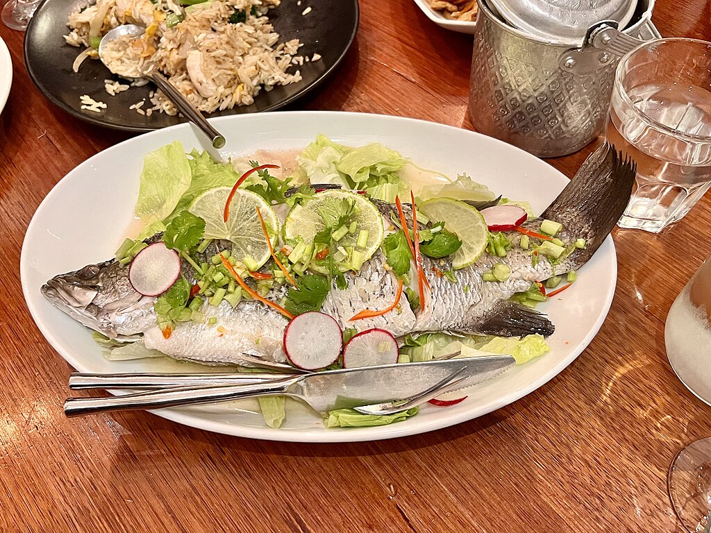 Steamed Barramundi At Yim Thai Yeronga, May 2022