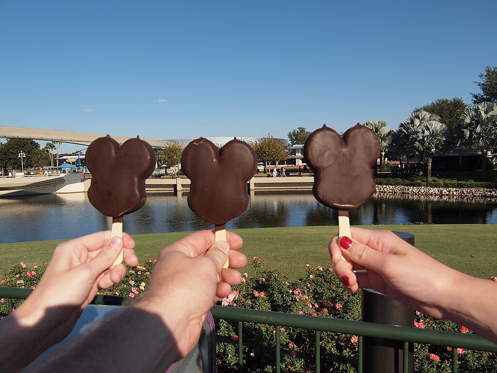 Three Mickey Mouse Ice Cream Bars