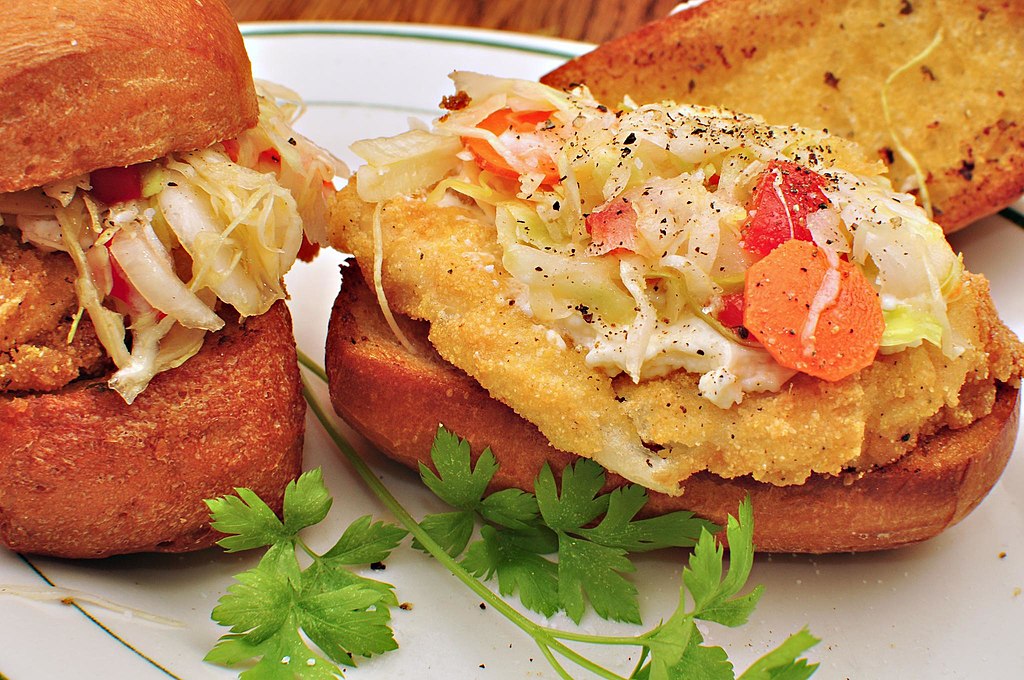 Mmm... Fried Fish Sliders (6779554093)