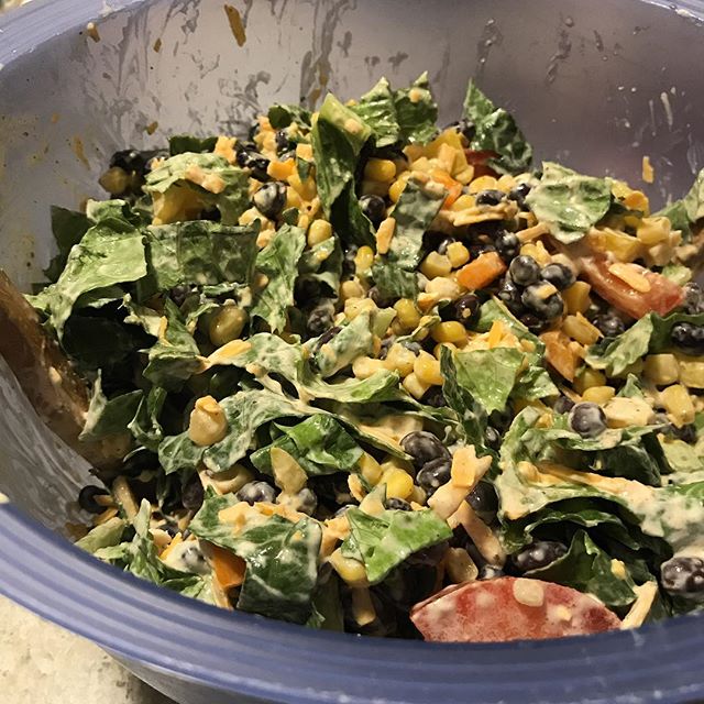 Vegetarian Taco Salad