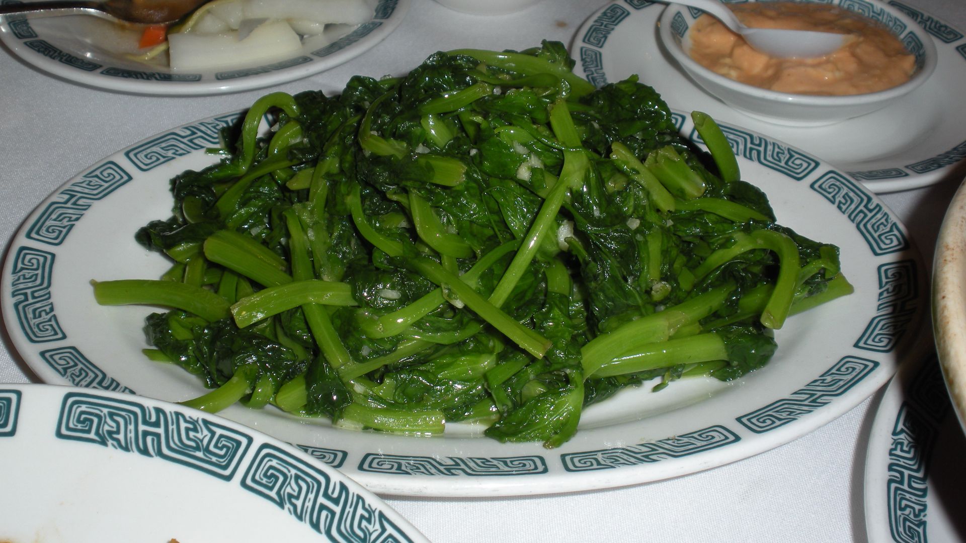 File:Sautéed snow pea shoots, Mayflower Restaurant.jpg