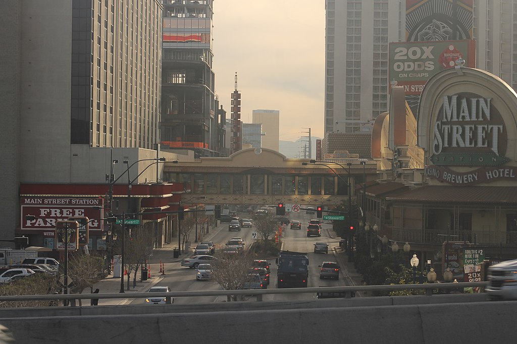 Main Street Las Vegas From I-515