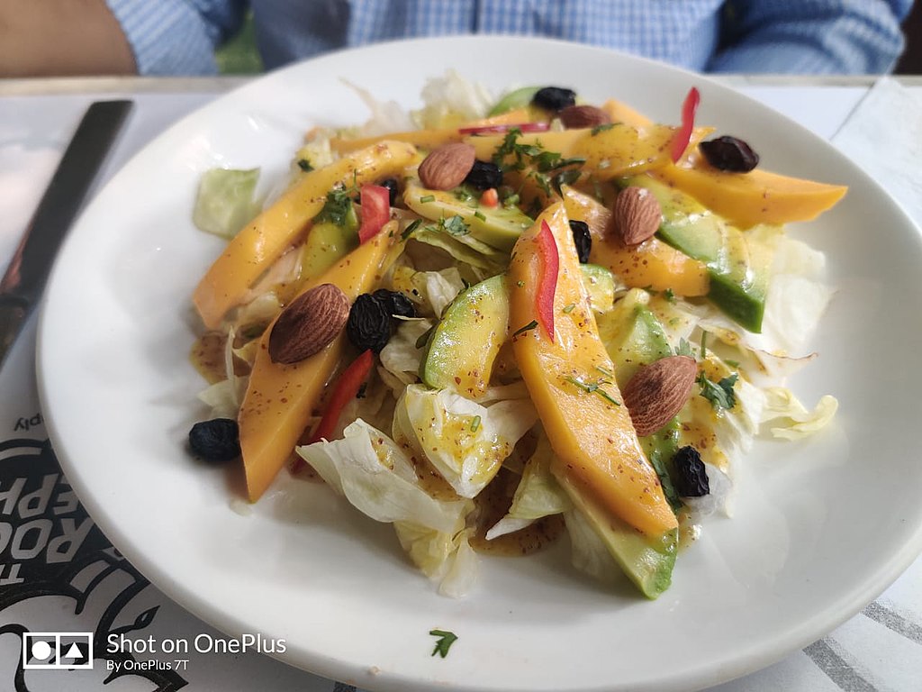 1024Px-Mango Avocado Almond Salad - The Rogue Elephant, Bangalore - Karnataka