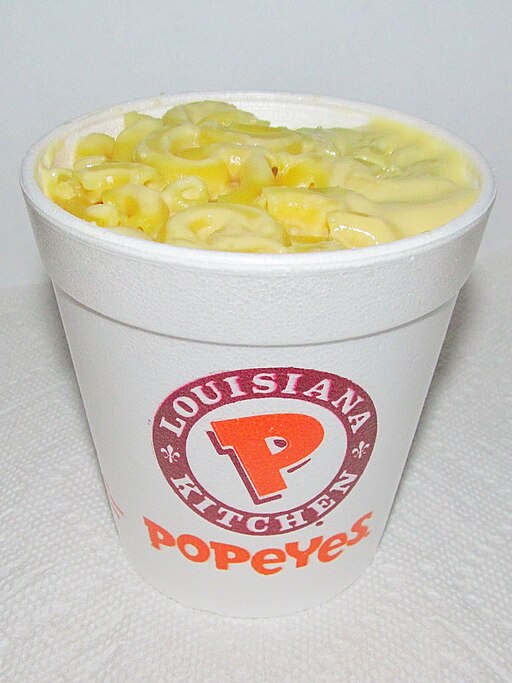512Px-Popeyes Louisiana Kitchen Macaroni & Cheese Large (19697770345)