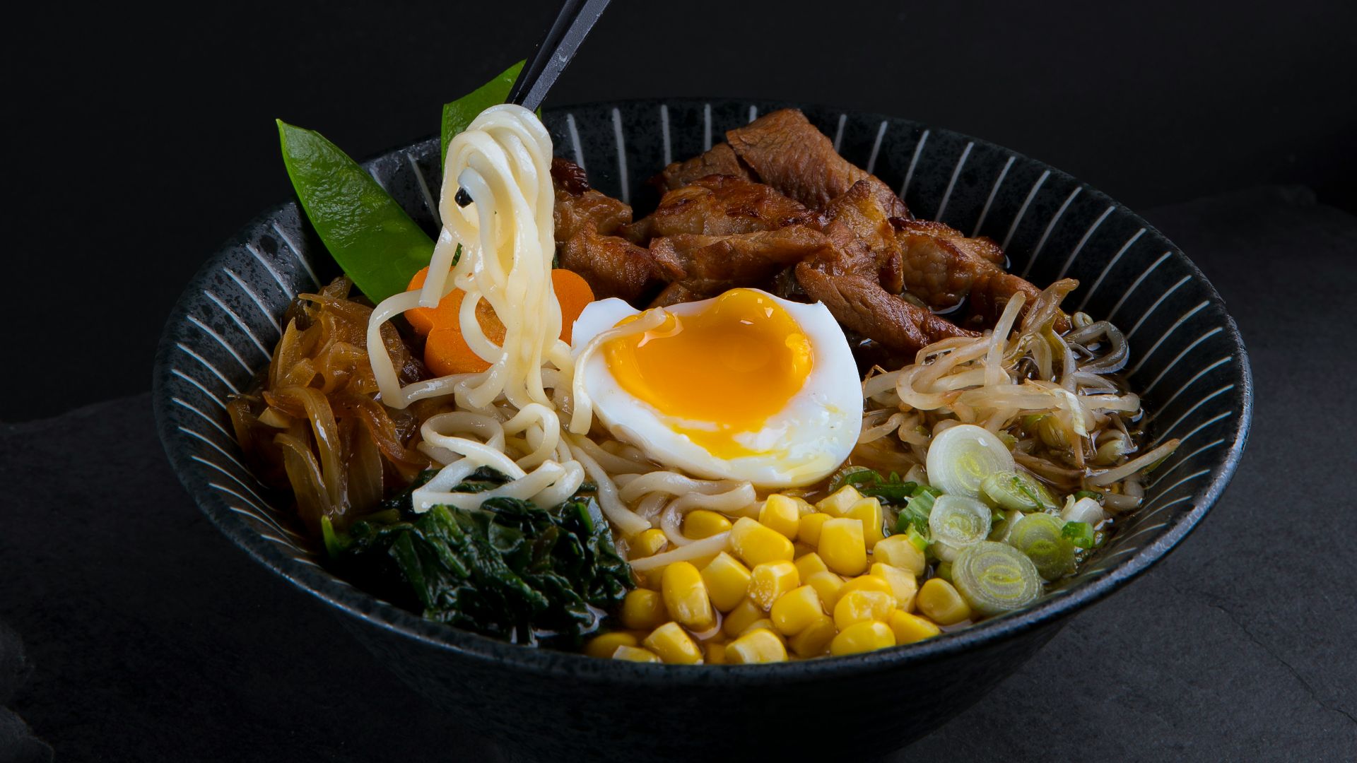 Ramen dish
