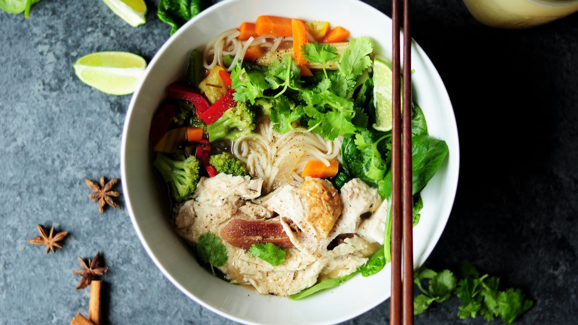 brown chopsticks on white bowl