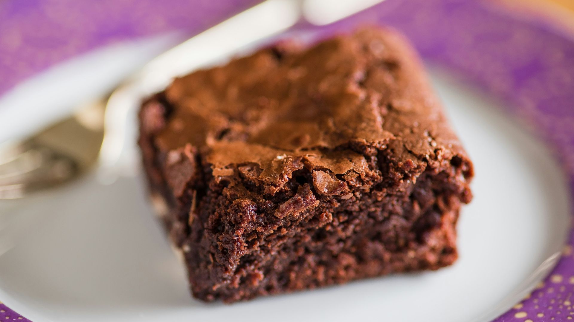chocolate cake on white ceramic plate