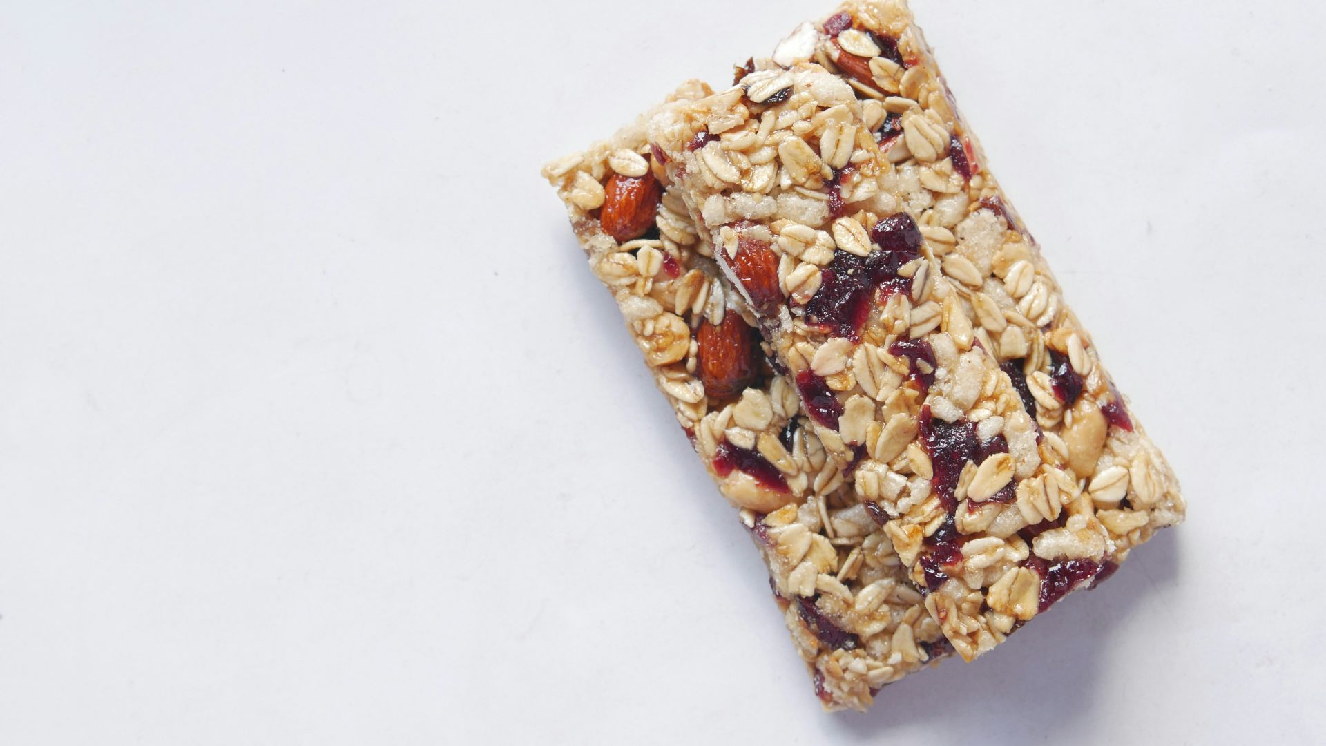 a bar of granola sitting on top of a table