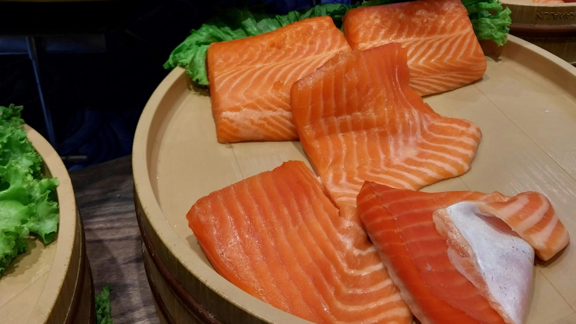 a display in a store filled with lots of different types of fish