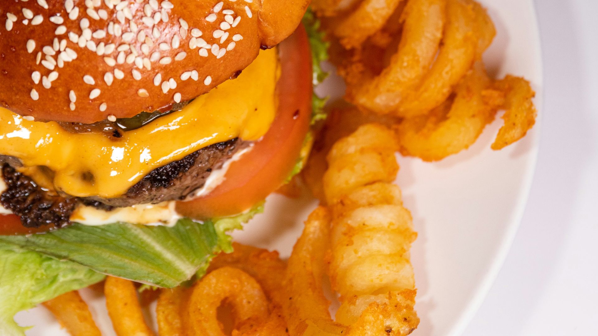 a sandwich and fries on a plate