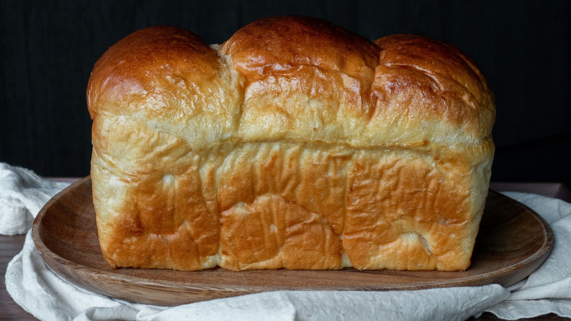 bread on white tissue paper